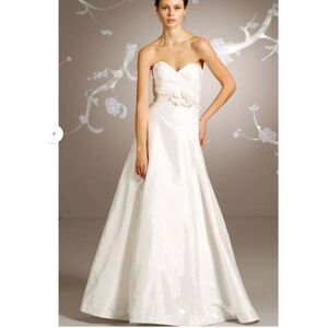 JLM Couture Bridal Gown Wedding Dress Blush by Francesa Avila Ivory Size 8 NWT